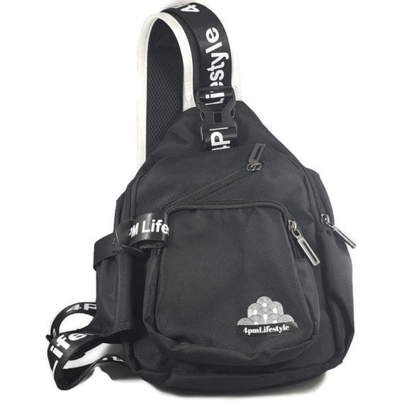4PM Lifestyle Other - Sling Bag Travel Backpack Chest Bag - Black